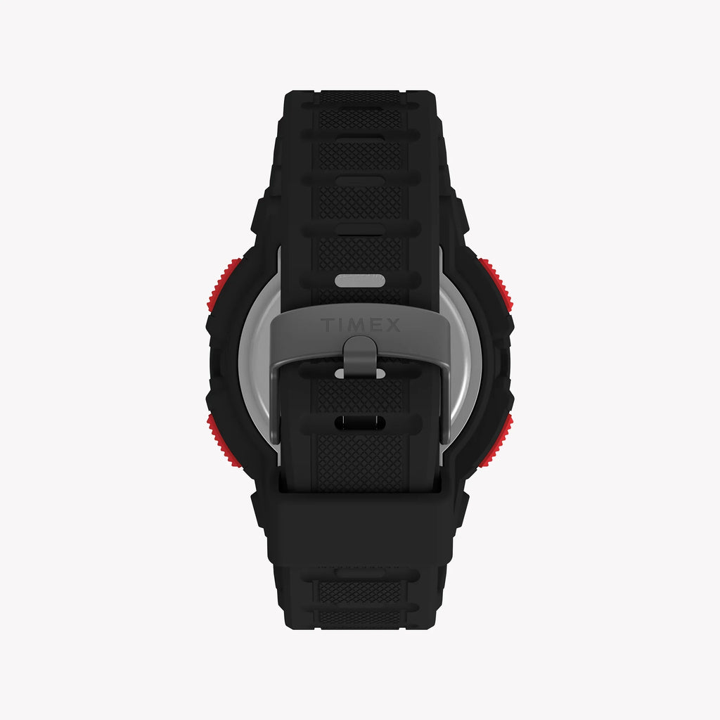 Timex Men's Black Digital Watch, Resin Case | Tw5m59600-2