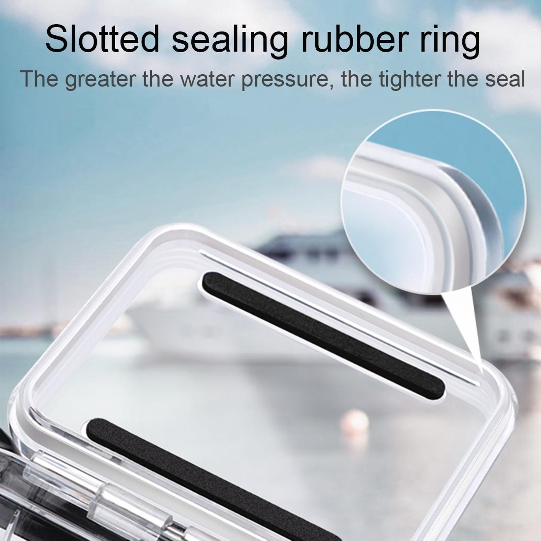 NNEIDS Waterproof Housing For Gopro Hero8 With Mount And Accessories