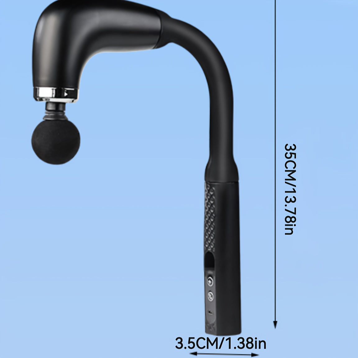 Long Handle Portable Fascia Gun Massager-1