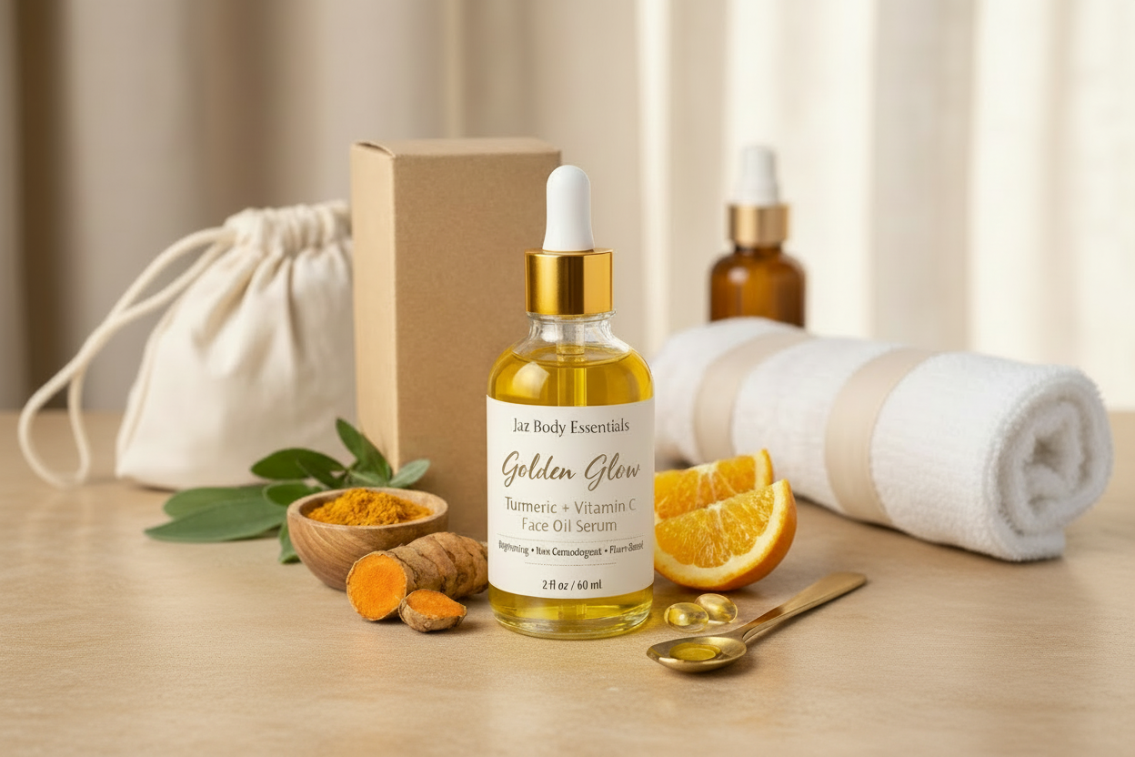 Golden Glow Turmeric Face Oil Serum-2