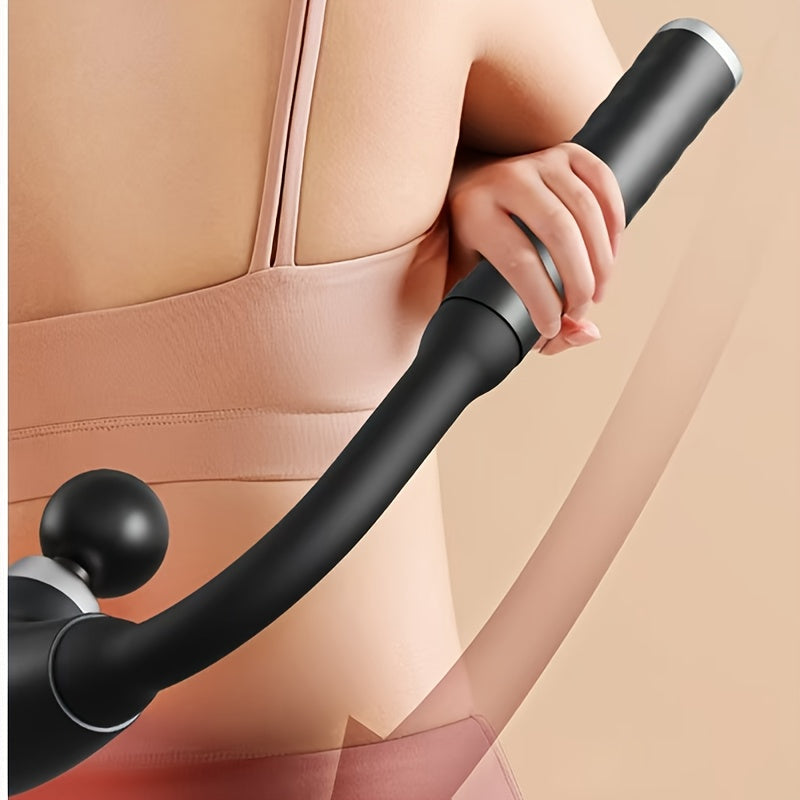 Long Handle Portable Fascia Gun Massager-4