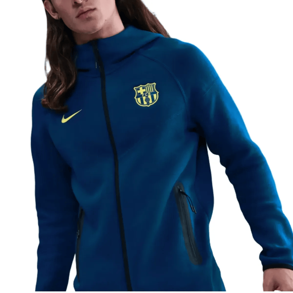 FC Barcelona blue Tech Fleece presentation tracksuit 2026 - Nike-3