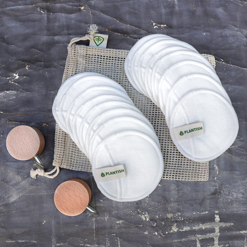 100% Cotton Facial Rounds Set