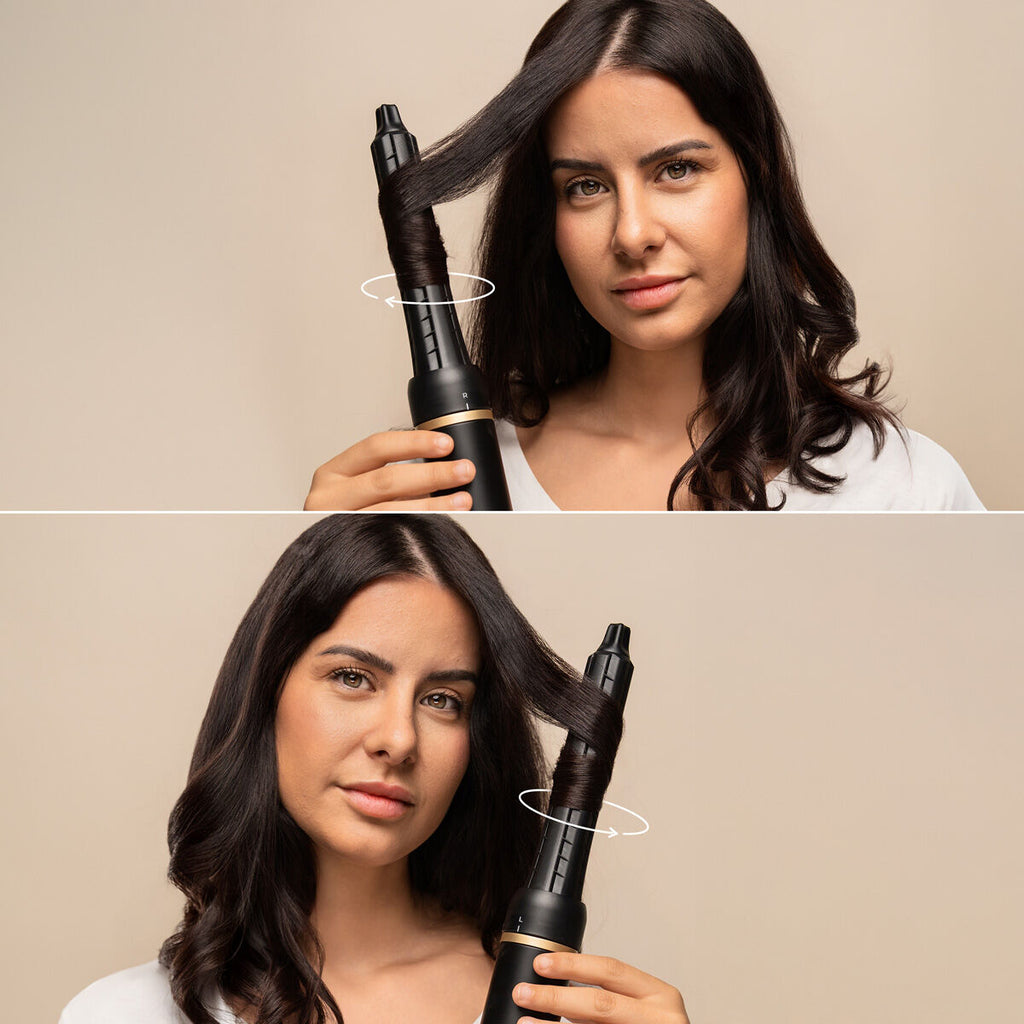 Ionic Multifunctional Air Dryer and Styler Brush with Coanda Technology and 7 Accessories Wavify InnovaGoods
